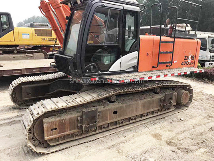 هيتاشي فروش داغ دست دوم بزرگ Excavator خزنده HITACHI 470 حالت خوب استفاده شده ماشین حفاری ژاپنی