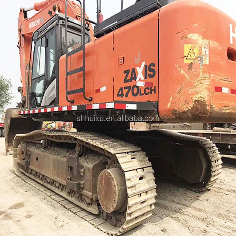 هيتاشي فروش داغ دست دوم بزرگ Excavator خزنده HITACHI 470 حالت خوب استفاده شده ماشین حفاری ژاپنی