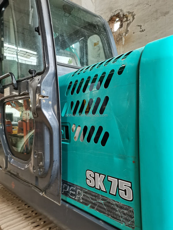 کوبلکو SK200 مینی حفاری استفاده شده کوبلکو SK75 کیفیت خوب قیمت ارزان حفاری هیدرولیک دست دوم