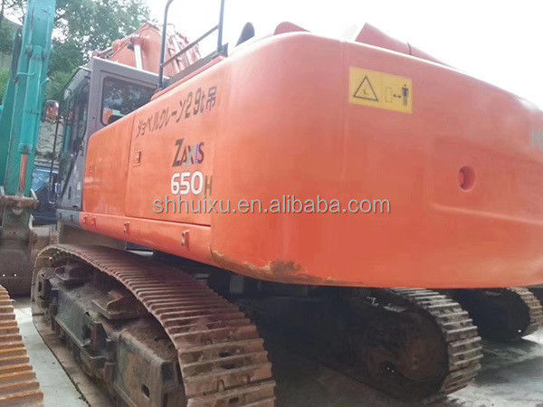 هیتاچی فروش داغ دست دوم بزرگ Excavator خزنده هیتاچی 650 حالت خوب ماشین حفاری استفاده شده ژاپنی برای فروش