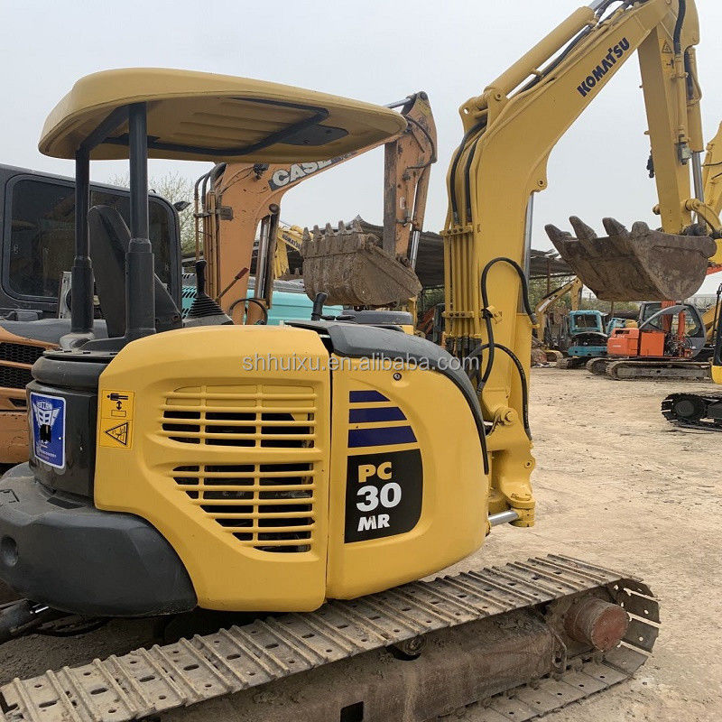 کاماتسو کیفیت خوب استفاده شده مینی حفاری کاماتسو PC30 ژاپن مقبره اصلی استفاده شده pc30mr-2 Komatsu Excavator