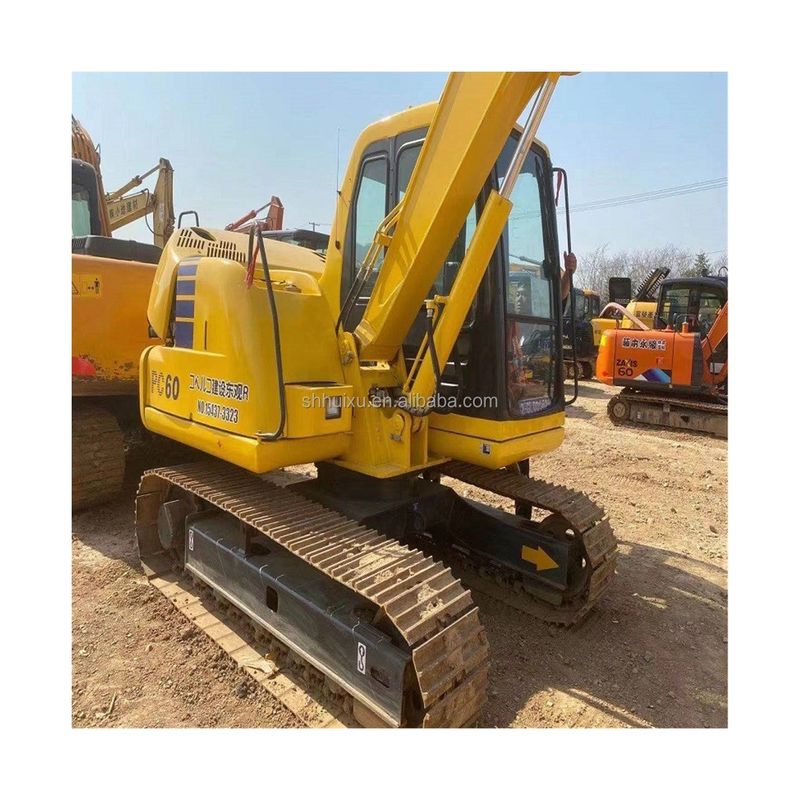 کاماتسو PC60 حفاری هیدرولیک 6 تن حفاری دست دوم با کیفیت بالا ژاپن منشأ ارزان قیمت Komatsu Excavator