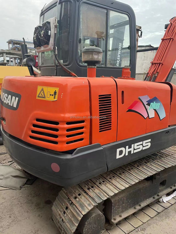 فروش داغ حفاری های استفاده شده دوسان دوسان 55 ، دوسان DH55 Digger مینی حفاری استفاده شده