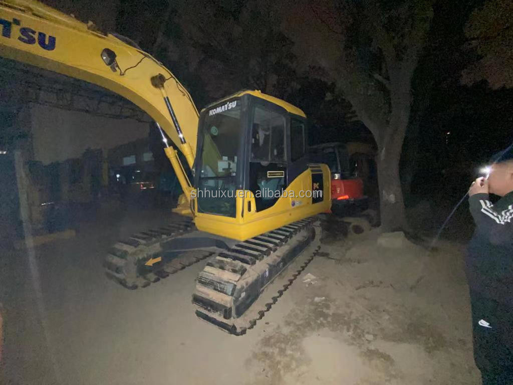 Komatsu هیدرولیک کاوشگر خزنده استفاده شده Komatsu PC110 دست دوم ماشین حفاری ژاپنی Komatsu Excavator