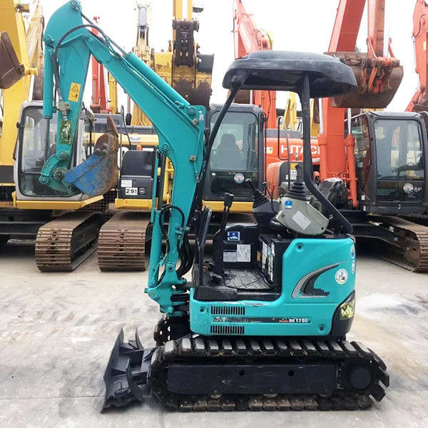 حفاری استفاده شده کوبلکو دست دوم کوبلکوSK 17 حفاری Excavator Crawler Excavators For Sale