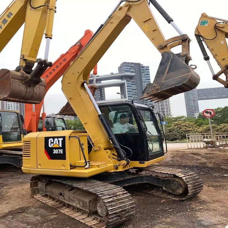 CAT307E حفاری دست دوم، عملکرد کامل، عمل سریع، قیمت پایین، دو سال تضمین کیفیت