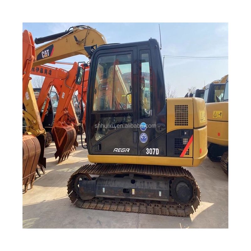 حفاری استفاده شده CAT 307d حفاری کوچک خزنده Caterpillar حفاری با کیفیت بالا حالت CAT 303 Caterpillar در سهام CAT 306 حفاری