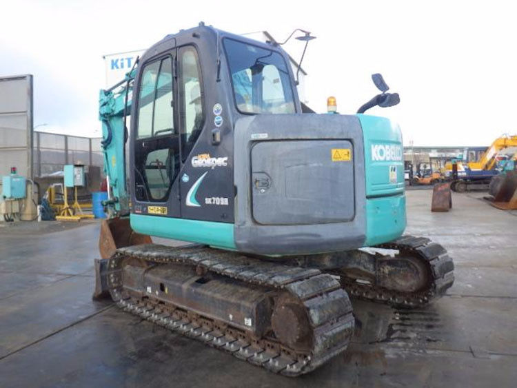 کیفیت بالا ژاپن Kobelco SK70SR مینی استفاده شده حفاری 7 تن Kobelco SK 70SR کوچک استفاده شده حفاری