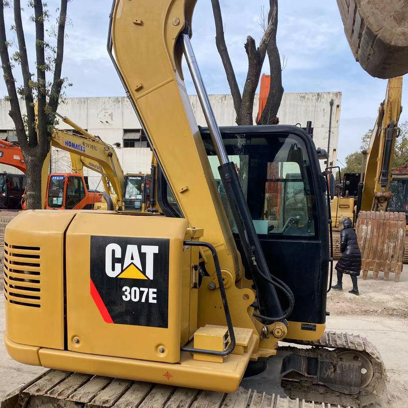 ماشین ساخت و ساز مهندسی استفاده شده Cat 307E هیدرولیک minibagger قیمت ماشین حفاری مینی استفاده شده برای فروش