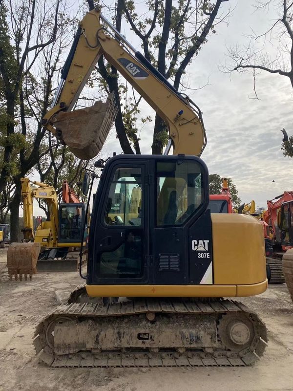 ماشین ساخت و ساز مهندسی استفاده شده Cat 307E هیدرولیک minibagger قیمت ماشین حفاری مینی استفاده شده برای فروش