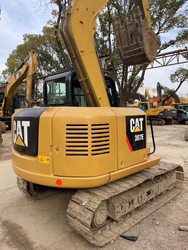 ماشین ساخت و ساز مهندسی استفاده شده Cat 307E هیدرولیک minibagger قیمت ماشین حفاری مینی استفاده شده برای فروش