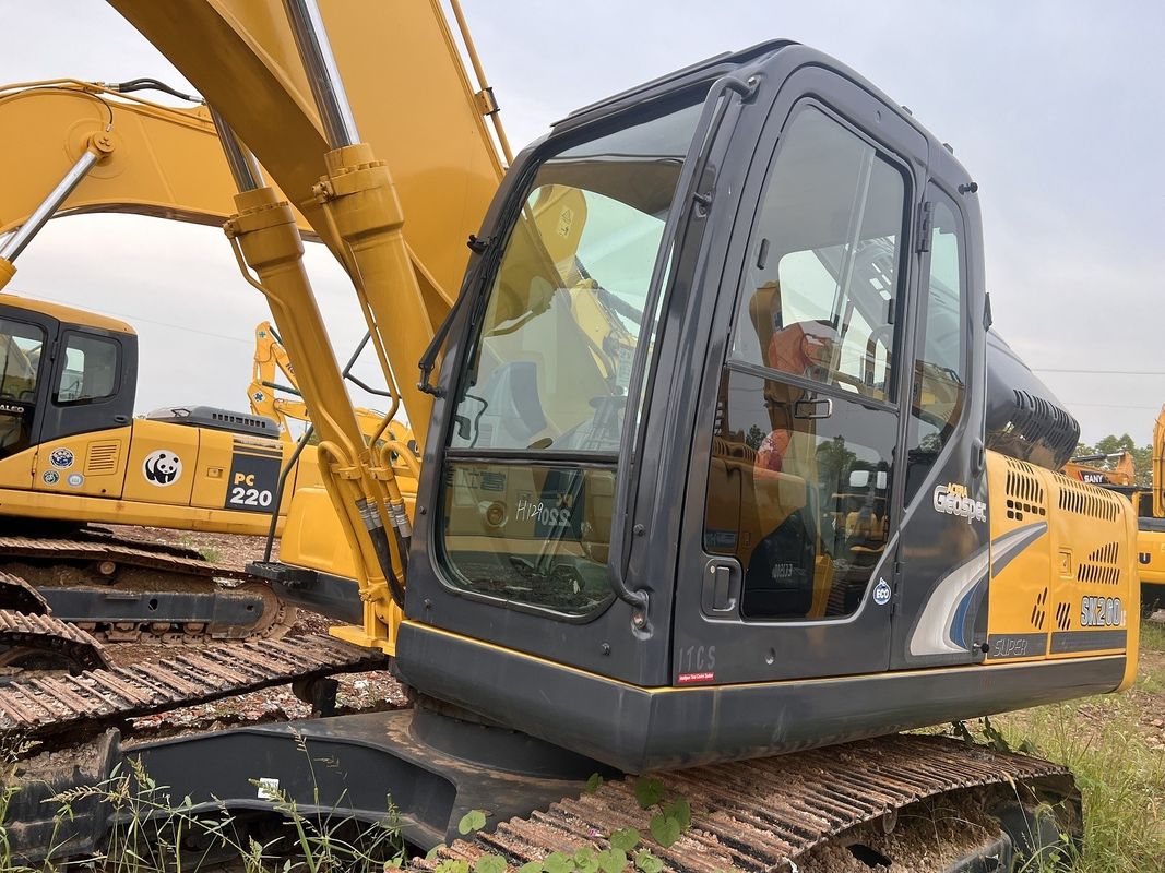 حفاری استفاده شده Kobelco SK260 حفاری دست دوم ماشین آلات استفاده شده 26 تن حفاری دست زمین حفاری دست استفاده شده
