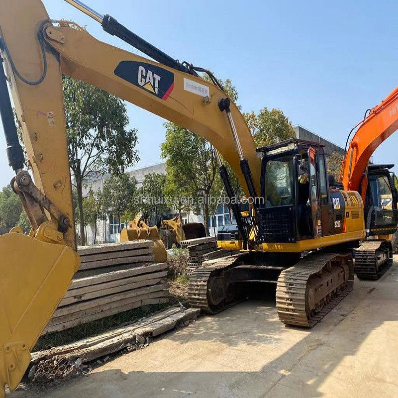 ماشین حفاری گلدان 329dl/ ماشین حفاری استفاده شده CAT329D ژاپن برای فروش