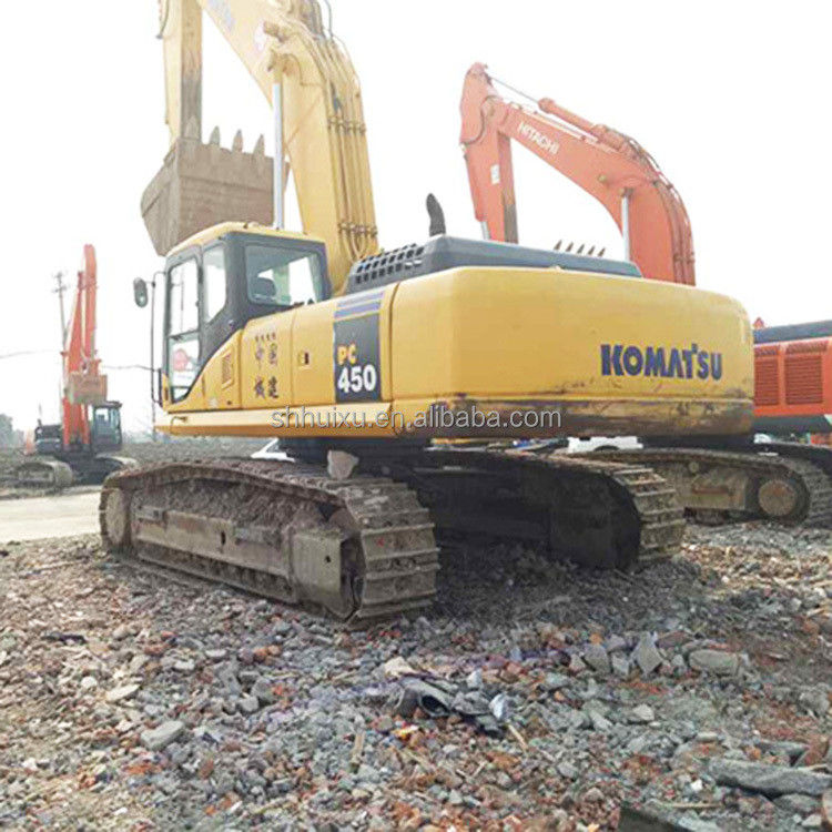 کفش بازکننده با کارایی بالا هیدرولیک کاوشگر کاوشگر متوسط استفاده شده Komatsu450 برای فروش