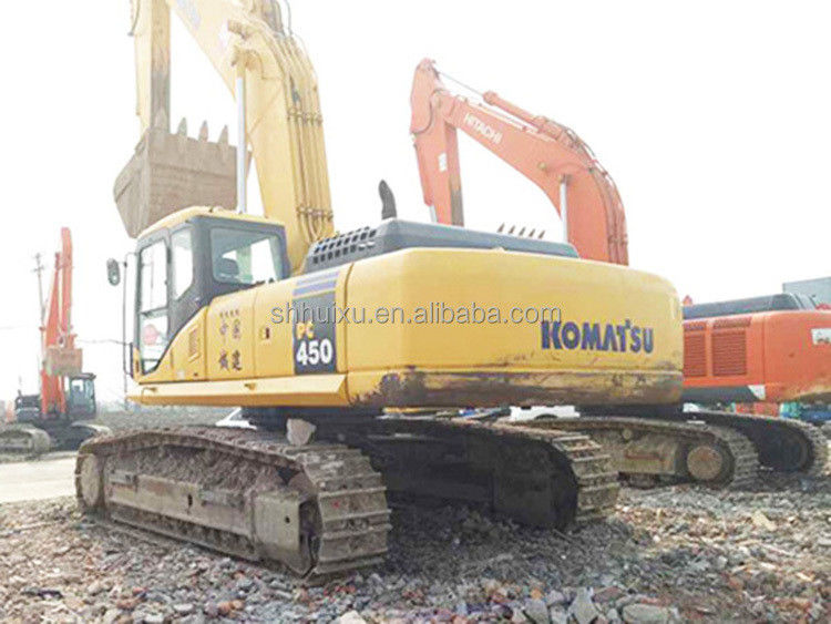 کفش بازکننده با کارایی بالا هیدرولیک کاوشگر کاوشگر متوسط استفاده شده Komatsu450 برای فروش
