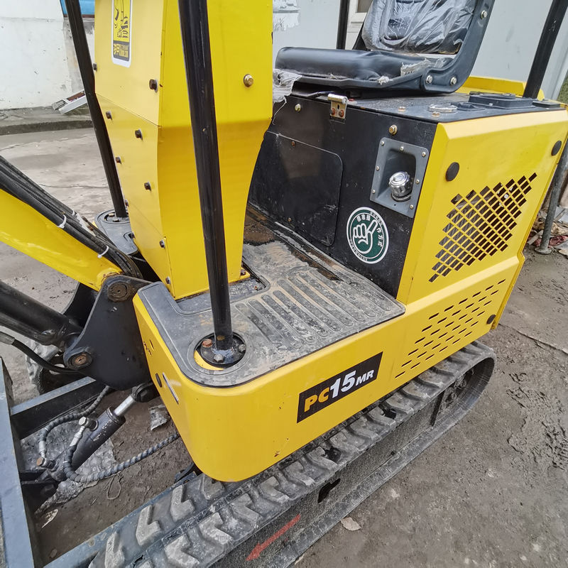 Komatsu KOMATSU PC15 حفاری هیدرولیک کاوشگر دست دوم ژاپن منشأ ارزان قیمت مینی حفاری استفاده شده کیفیت خوب Komatsu Excavator