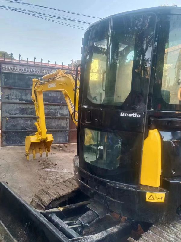 حفاری هیدرولیکی استفاده شده Kobelco35SR، قیمت ارزان EXHAVATOR KOBELCO 35SR در فروش