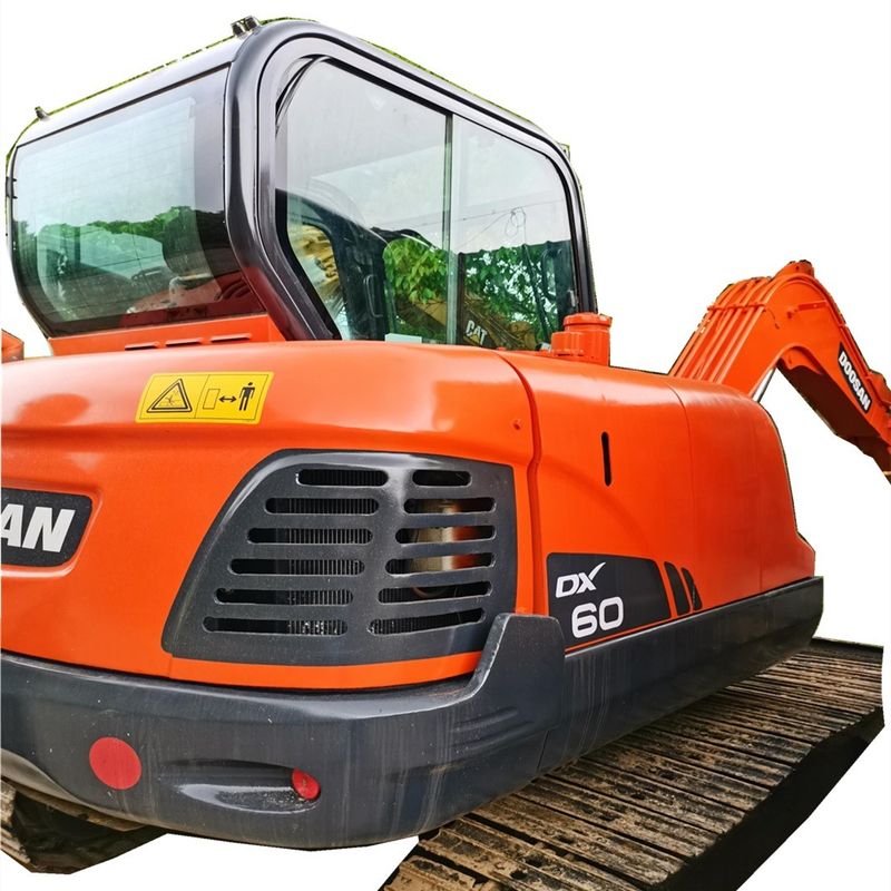 فروش داغ دوسان فروش خوب حفاری استفاده شده دوسان DX60W ماشین حفاری چرخ دار
