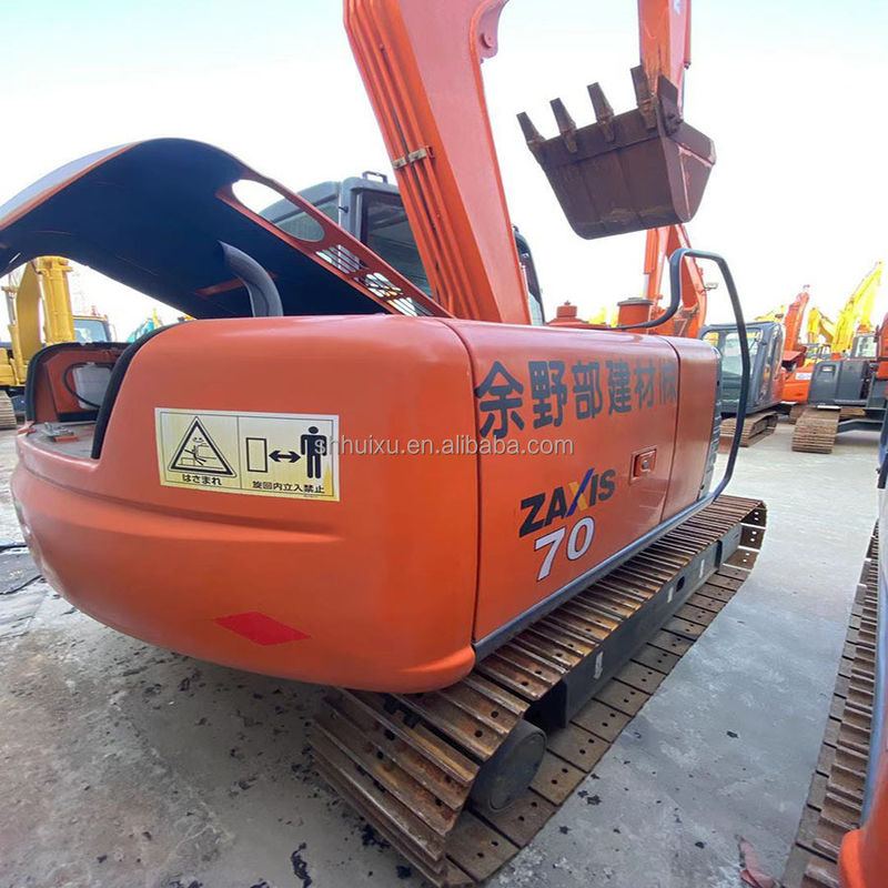 هيتاشي فروش داغ بهترين فروش ميني حفاری استفاده شده HITACHI ZX70 ژاپن منشأ دست دوم کاوشگر هيدروليکي در حالت خوب