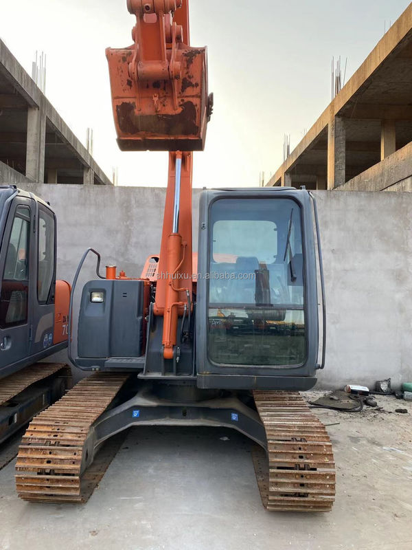 هيتاشي فروش داغ بهترين فروش ميني حفاری استفاده شده HITACHI ZX70 ژاپن منشأ دست دوم کاوشگر هيدروليکي در حالت خوب