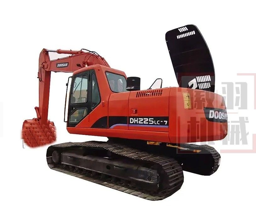 حفاری استفاده شده Doosan DX225LC حفاری استفاده شده ماشین آلات 6 تن استفاده شده حفاری اصلی حفاری دست دوم برای فروش