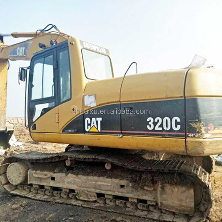 ژاپن استفاده شده CAT 320 حفاری دست دوم حفاری هیدرولیک خزنده CAT320C در وضعیت خوب برای فروش CAT 303 cat 306 حفاری