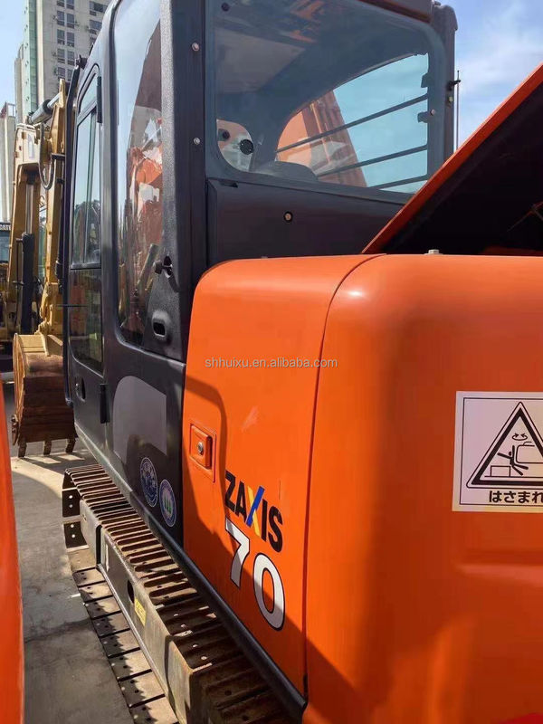 هيتاشي فروش داغ بهترين فروش ميني حفاری استفاده شده HITACHI ZX70 ژاپن منشأ دست دوم کاوشگر هيدروليکي در حالت خوب