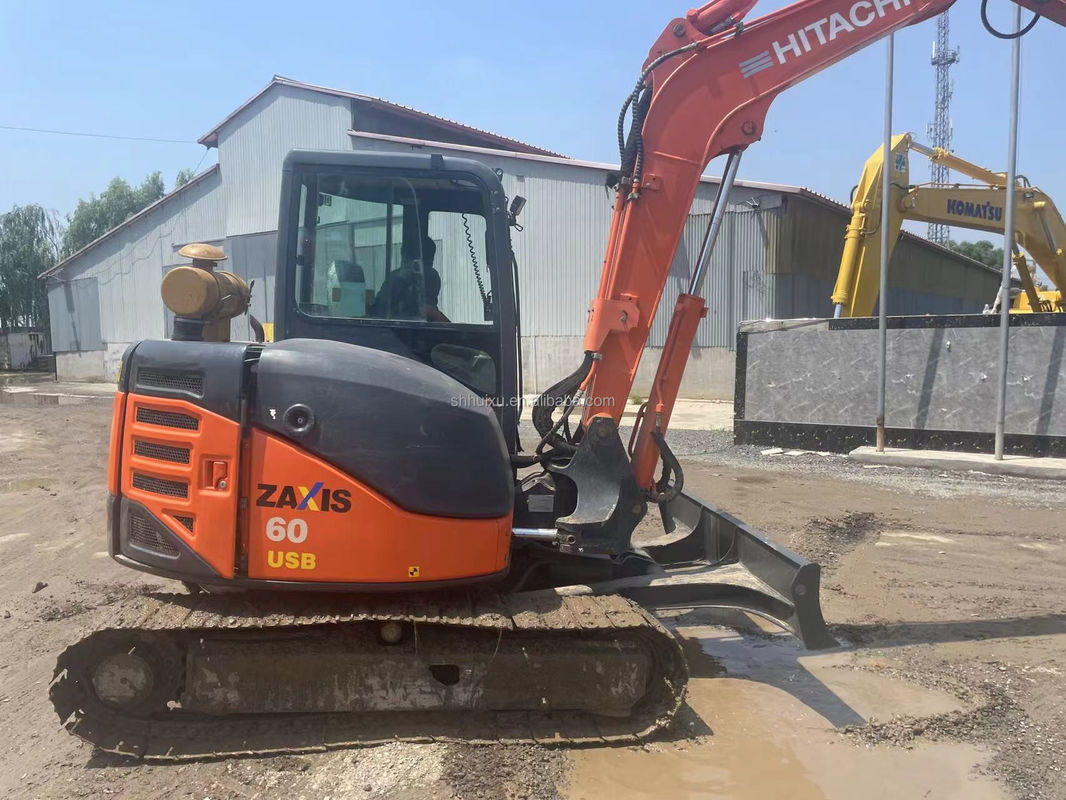 هیتاچی در انبار استفاده شده هیتاچی مینی حفاری zx60 ژاپن 2000 / استفاده شده مینی حفاری هیتاچی ZX60 قیمت ارزان