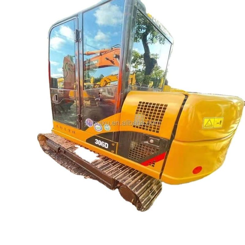 فروش داغ استفاده شده CAT 306d حفاری/ دست دوم حفاری کوچک هیدرولیک خزنده CAT306D CAT 303 cat 306 حفاری