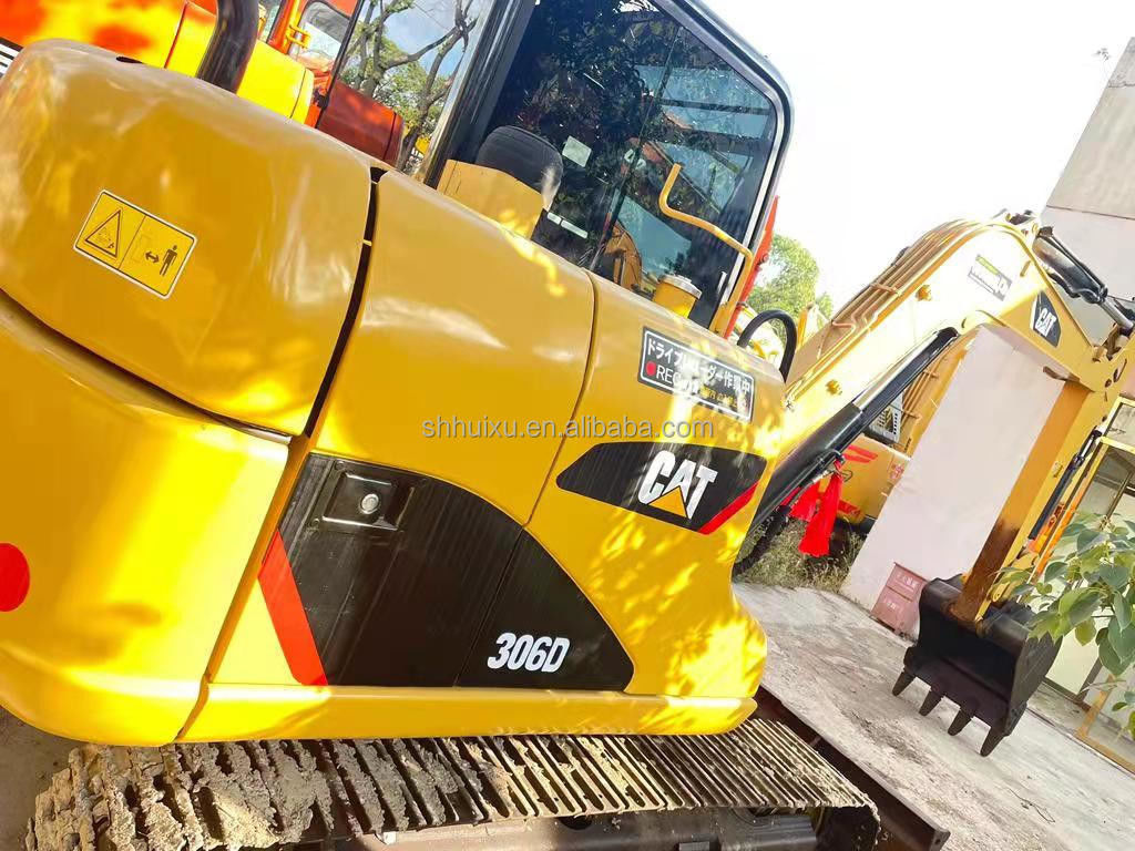 فروش داغ استفاده شده CAT 306d حفاری/ دست دوم حفاری کوچک هیدرولیک خزنده CAT306D CAT 303 cat 306 حفاری