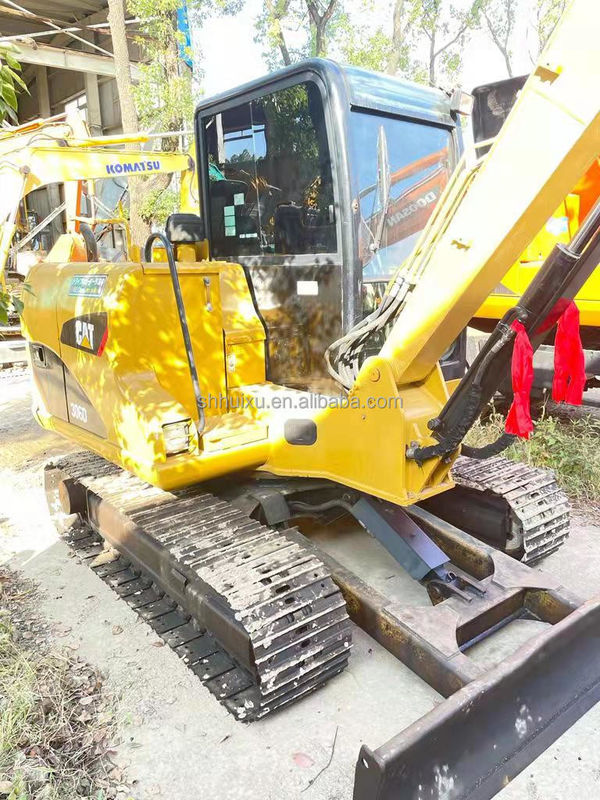 فروش داغ استفاده شده CAT 306d حفاری/ دست دوم حفاری کوچک هیدرولیک خزنده CAT306D CAT 303 cat 306 حفاری