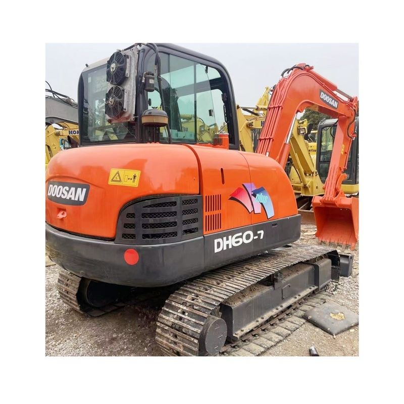 فروش جدید خوب حفاری دست دوم Doosan DX60 حفاری استفاده شده خزنده حفاری Doosan DH60 قیمت کارخانه در فروش