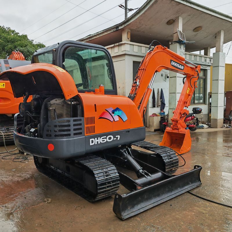 کاوشگر خزنده استفاده شده Doosan dh60/دست دوم Doosan کاوشگر استفاده شده Doosan dh60 در فروش