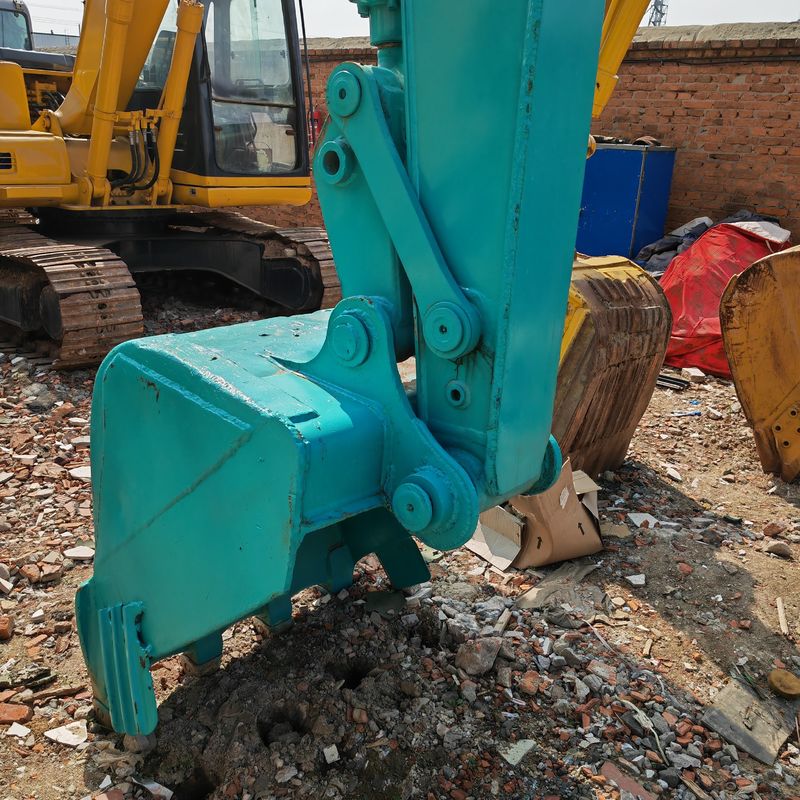 0.7m3 ظرفیت سطل 13 تن رنگ آبی حفاری دست دوم Kobelco Sk 135