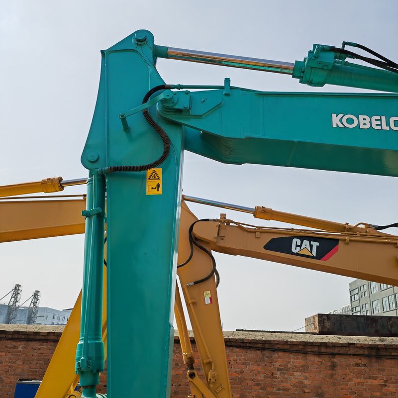 0.7m3 ظرفیت سطل 13 تن رنگ آبی حفاری دست دوم Kobelco Sk 135
