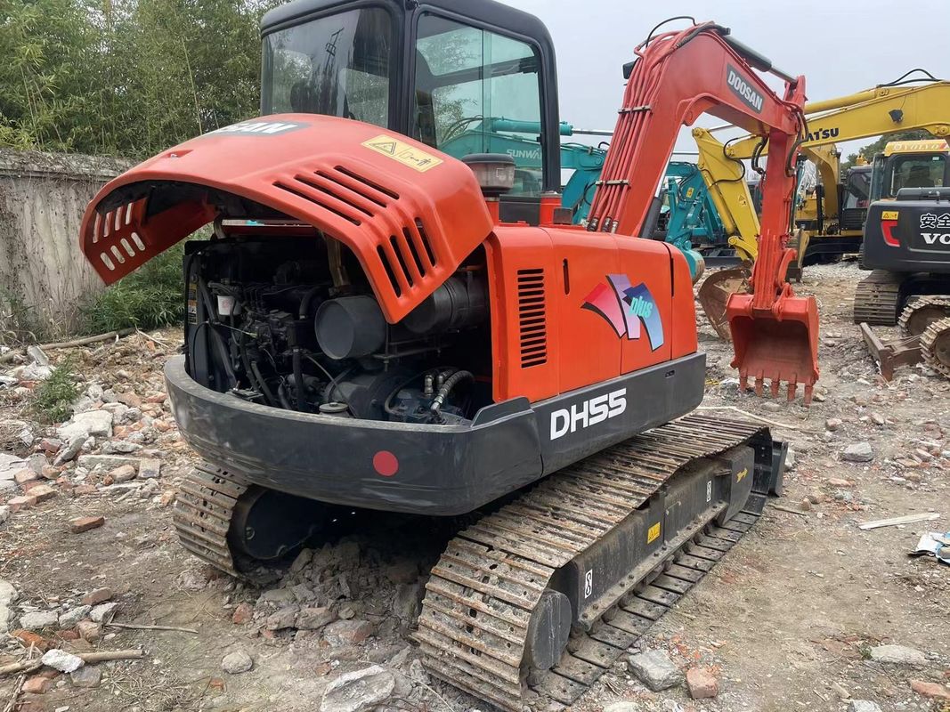 ماشین حفاری دوسان DX55/ثانویه