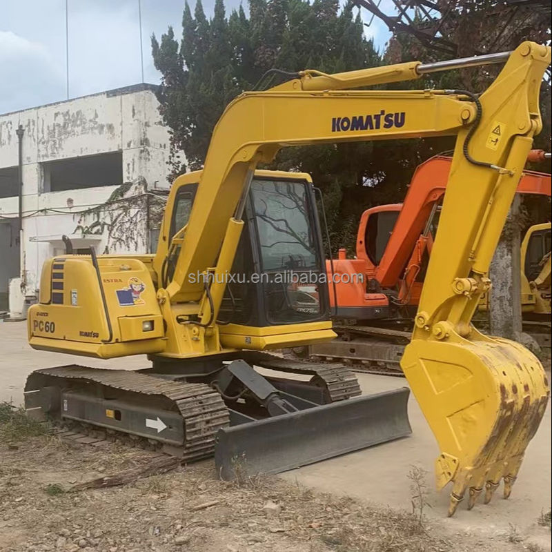 کاماتسو ماشین حفاری استفاده شده کاماتسو PC200 20 تن دست دوم اصلی ژاپن مازاد در حالت خوب کاماتسو Excavator