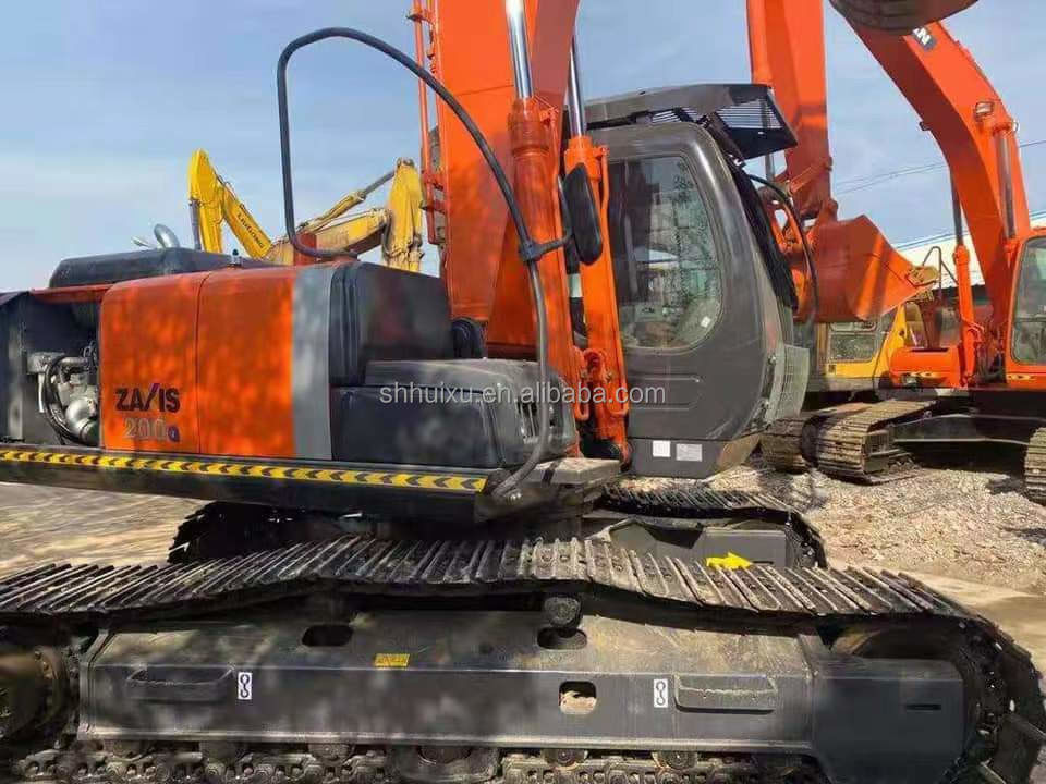 هیتاچی در انبار حالت خوب هیتاچی ZX200-5 دست دوم حفاری هیدرولیک کاوشگر / ماشین حفاری استفاده شده هیتاچی ZX200-5 قیمت ارزان