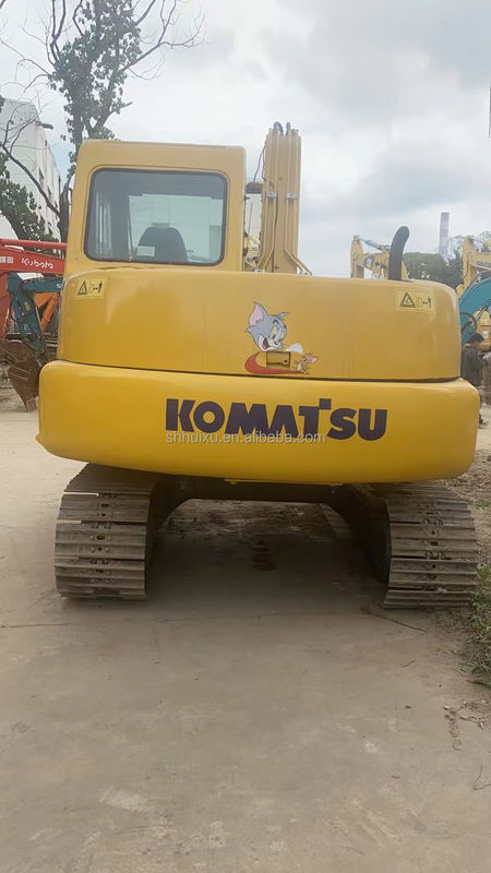 کاماتسو ماشین حفاری استفاده شده کاماتسو PC200 20 تن دست دوم اصلی ژاپن مازاد در حالت خوب کاماتسو Excavator