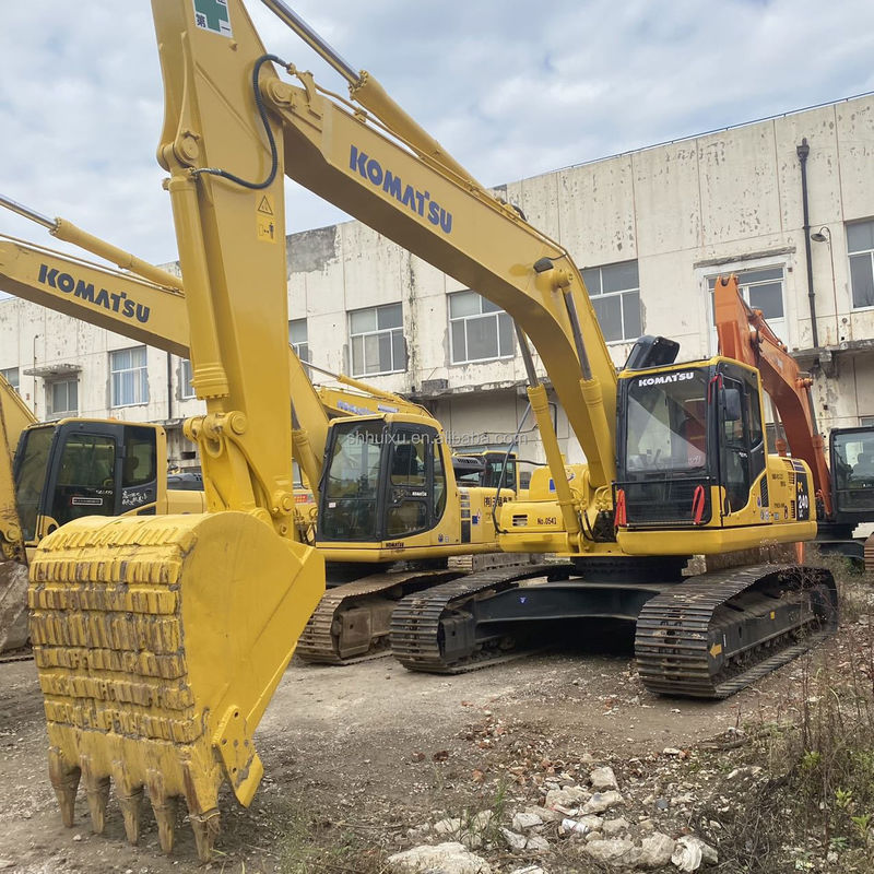 کاماتسو کار آسان ماشین حفاری مهندسی 24 تن استفاده شده کاماتسو PC240 حفاری هیدرولیک کاماتسو Excavator