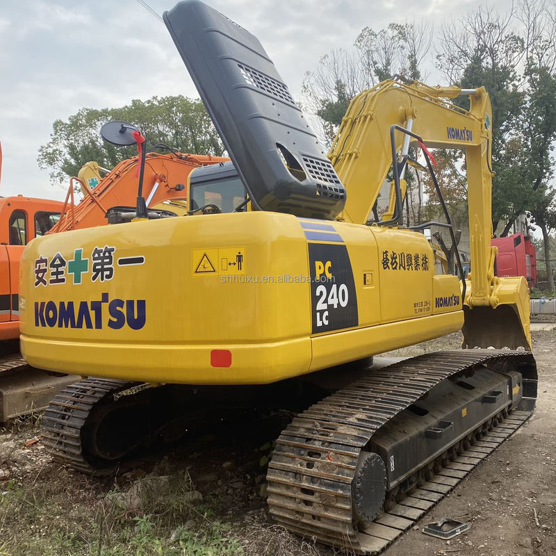 کاماتسو کار آسان ماشین حفاری مهندسی 24 تن استفاده شده کاماتسو PC240 حفاری هیدرولیک کاماتسو Excavator