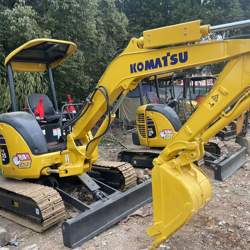 استفاده شده حالت عالی کاماتسو pc35 در انبار الان ، استفاده شده کاماتسو excavator, کاماتسو pc35 pc55 pc56 pc70 چین Excavator ارزان