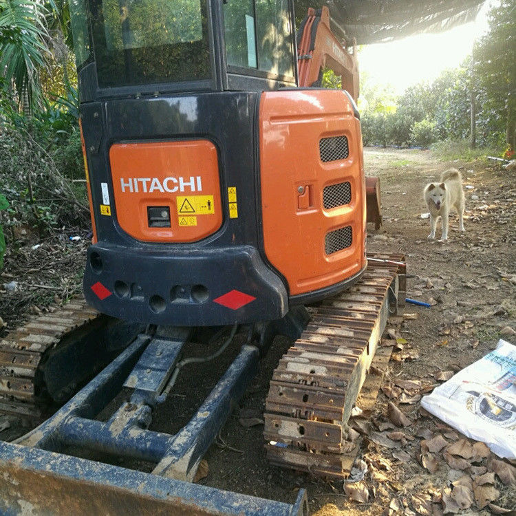 استفاده شده Hitachi zx35 خزنده حفاری 3.5 تن مینی zx35u حفاری با لوازم متصل هیدرولیک zx35u-3