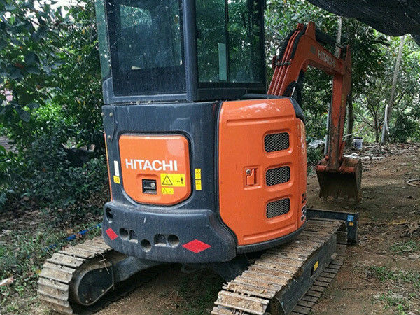 استفاده شده Hitachi zx35 خزنده حفاری 3.5 تن مینی zx35u حفاری با لوازم متصل هیدرولیک zx35u-3