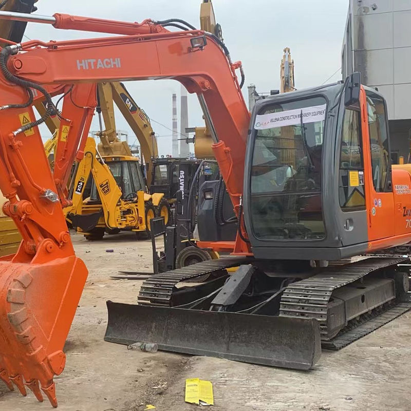 حفاری استفاده شده Hitachi ZX70 مینی حفاری ZX70 ZX75 حفاری دست دوم در ژاپن