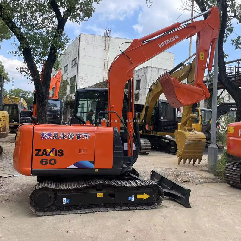 بهترين فروش HITACHI 60 حفاری هیدرولیک کاوشگر دست دوم کیفیت خوب / ماشین حفاری استفاده شده HITACHI 60 فروش داغ