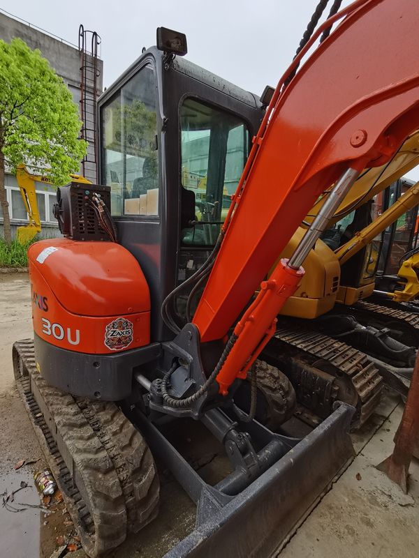 بهترين فروش HITACHI 30U حفاری هیدرولیک کاوشگر دست دوم کیفیت خوب / ماشین حفاری استفاده شده HITACHI 30U فروش داغ