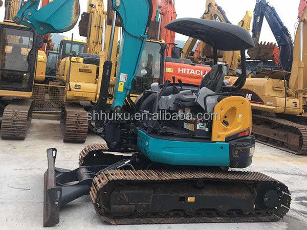 استفاده شده مینی حفاری Kubota55 ژاپن منشأ ارزان قیمت/دست دوم خزنده هیدرولیک Excavator Kubota55 کیفیت بالا
