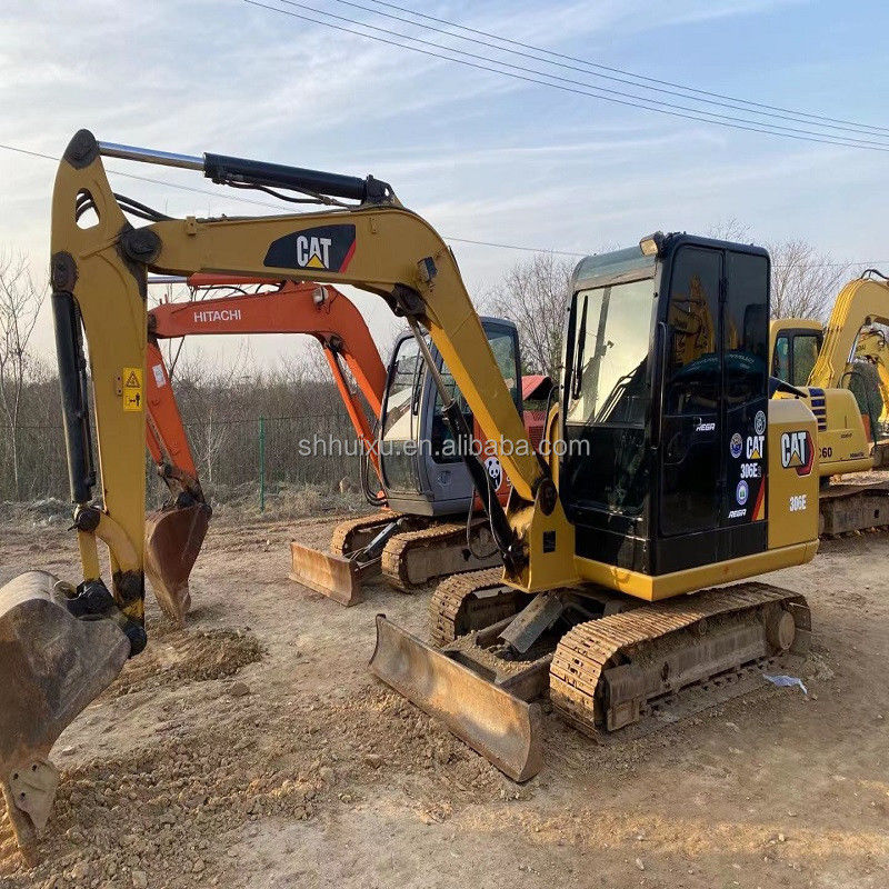 ماشین ساختمانی استفاده شده کاوشگر کاوشگر Cat306e کیفیت خوب قیمت ارزان / دست دوم مینی Cat306e مارک ژاپنی