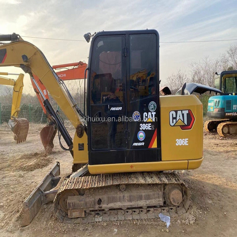 ماشین ساختمانی استفاده شده کاوشگر کاوشگر Cat306e کیفیت خوب قیمت ارزان / دست دوم مینی Cat306e مارک ژاپنی